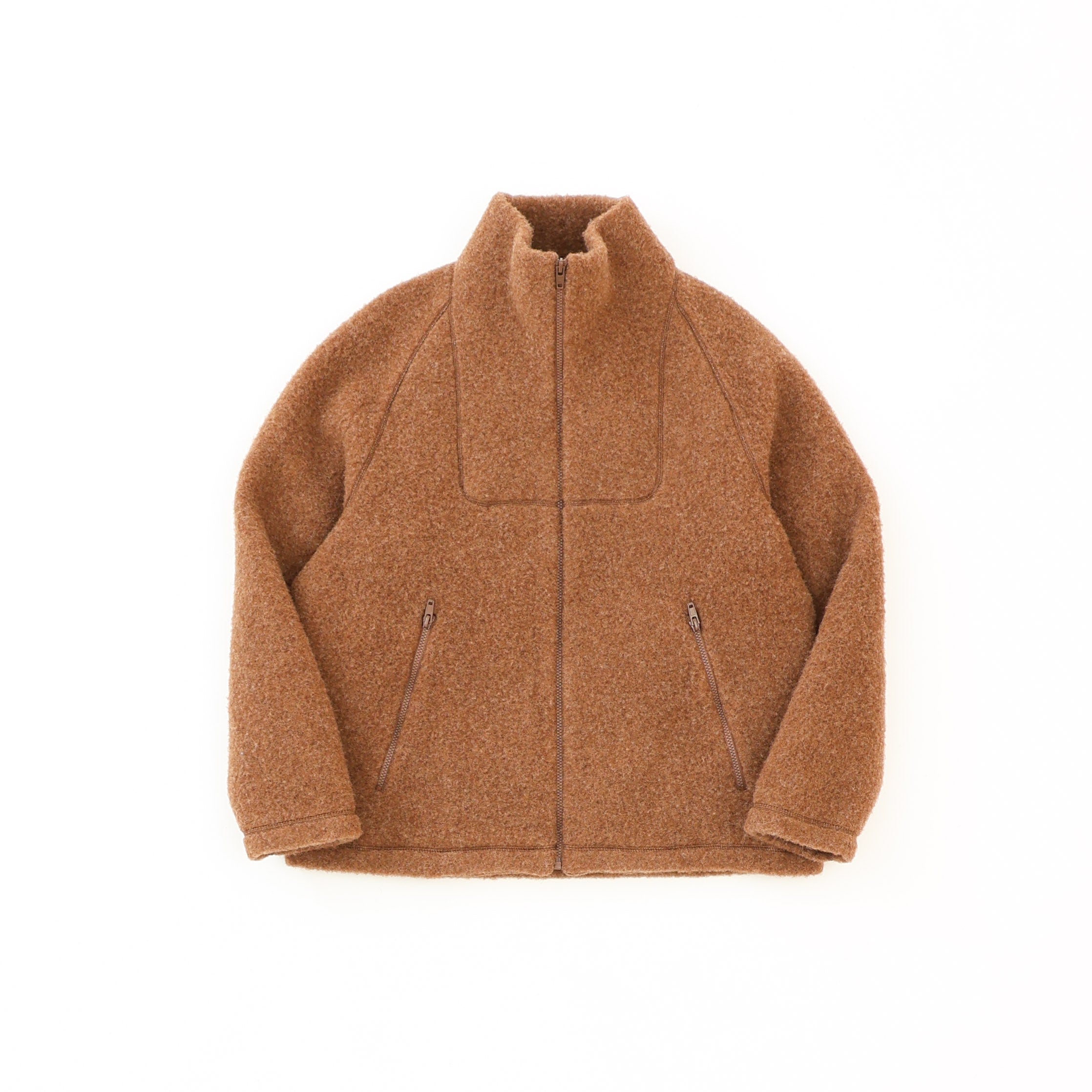 Wool Fleece Zip-Up Jacket – YAECAYA