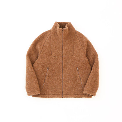 Wool Fleece Zip-Up Jacket