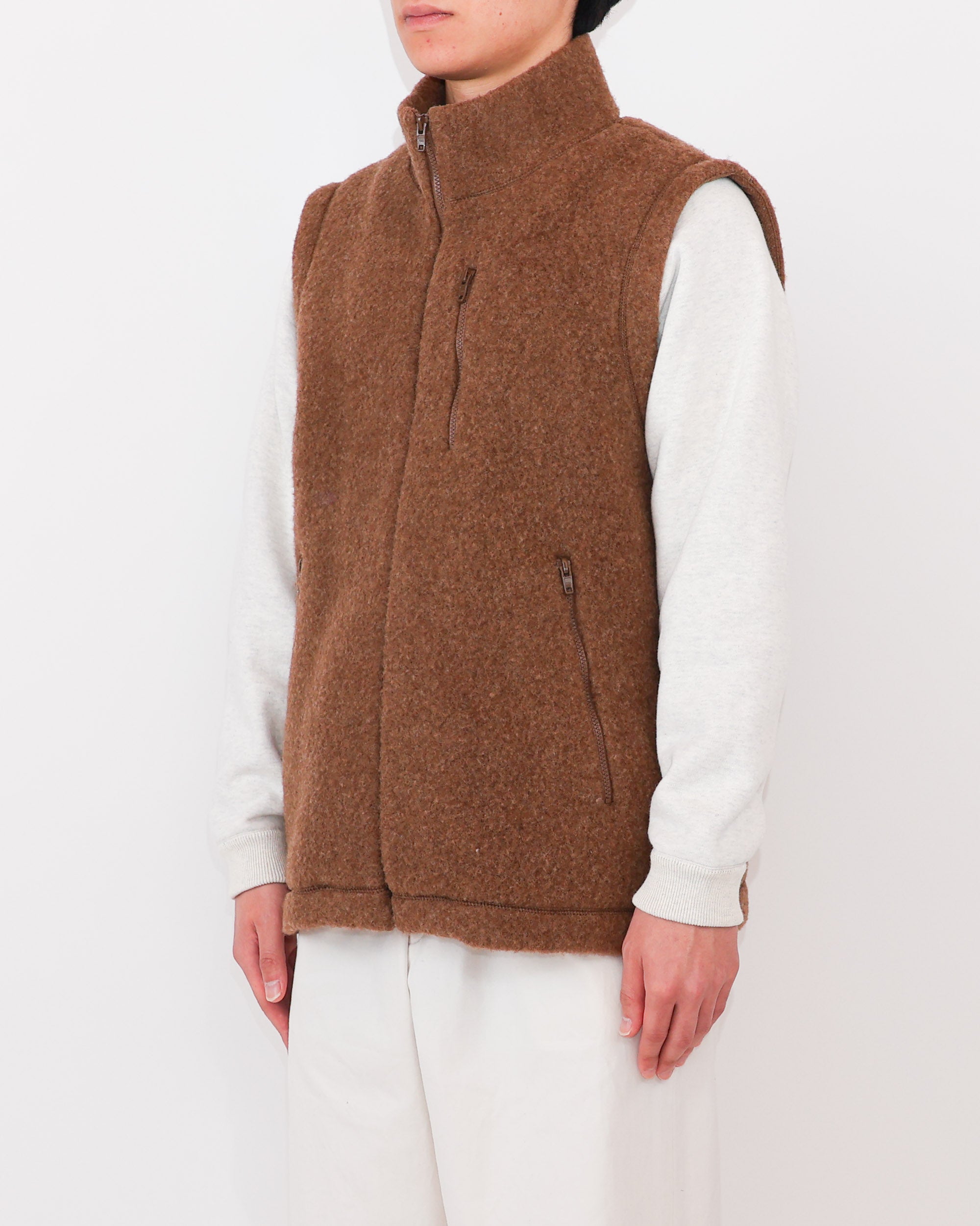 Wool Fleece Vest – YAECAYA