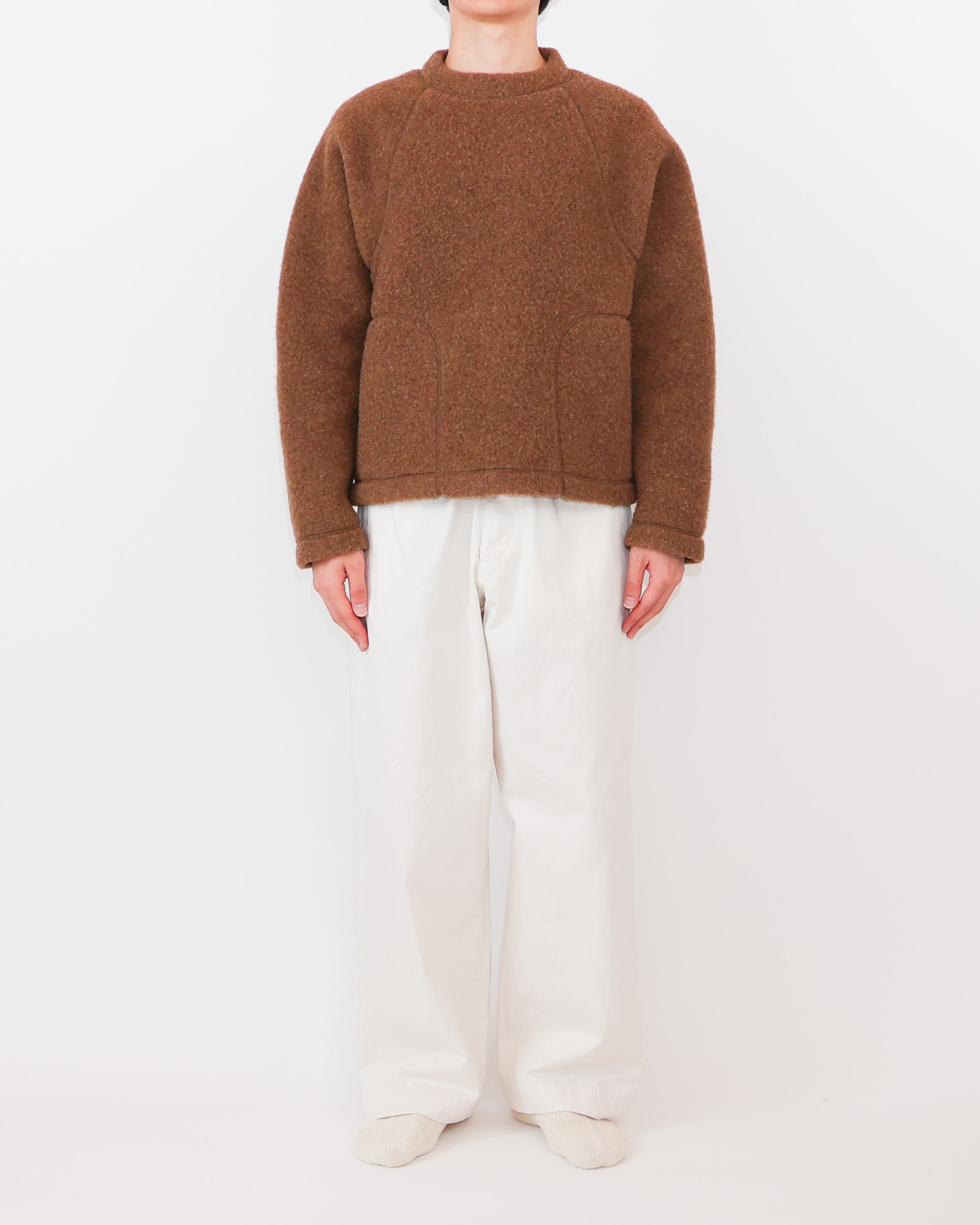 Wool Fleece Pullover – YAECAYA