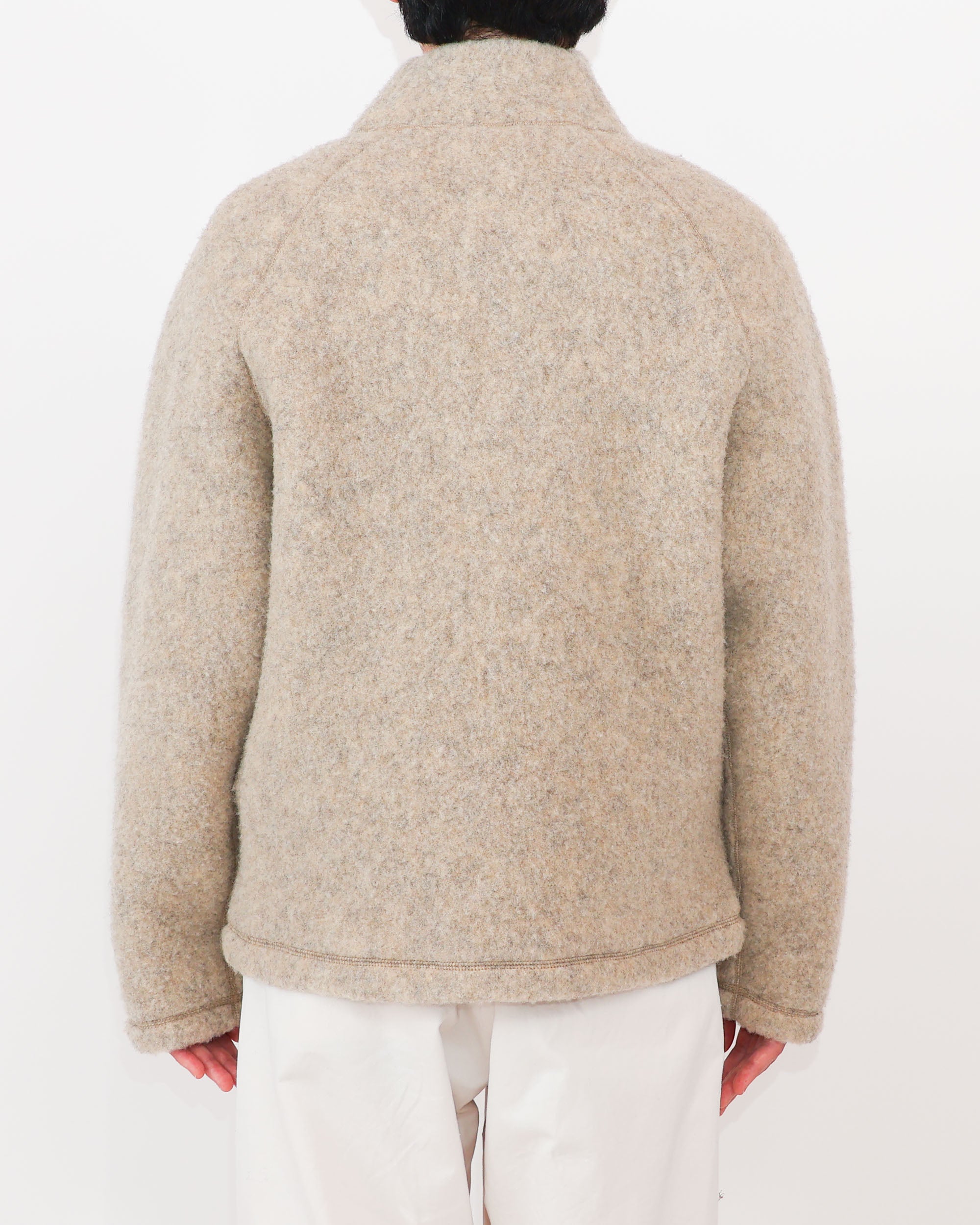 Wool Fleece Zip-Up Jacket – YAECAYA