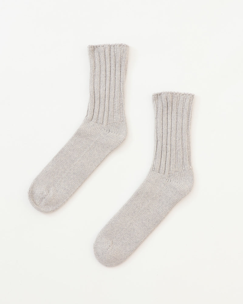 Cotton Ribbed Socks
