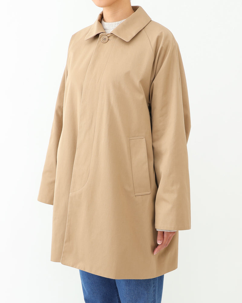 Balmacaan Coat Short