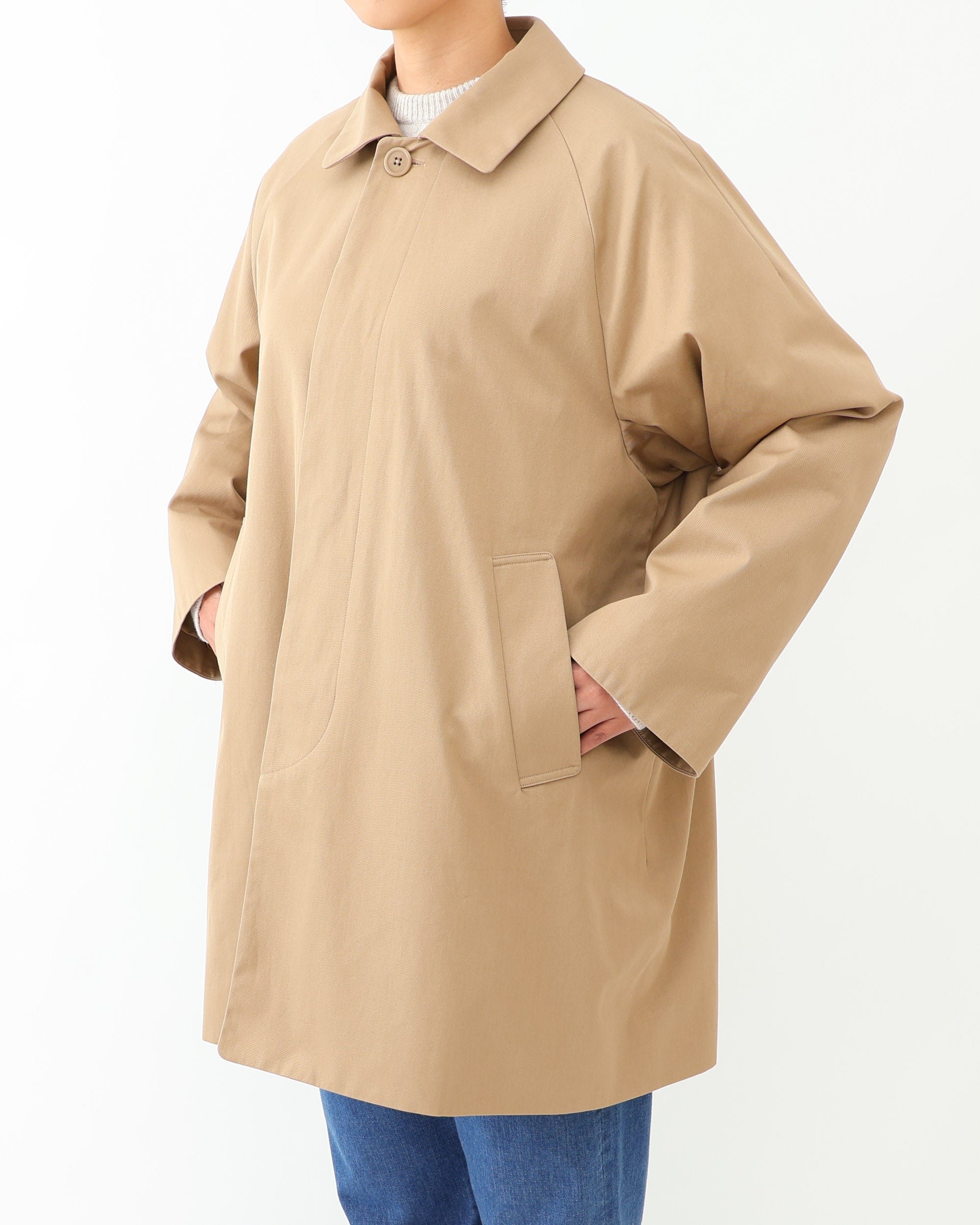 ジャケット・アウター Yaeca Balmacaan Coat Short Balmacaan Coat Short – YAECAYA