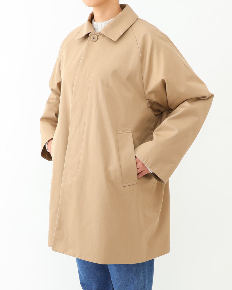 Balmacaan Coat Short