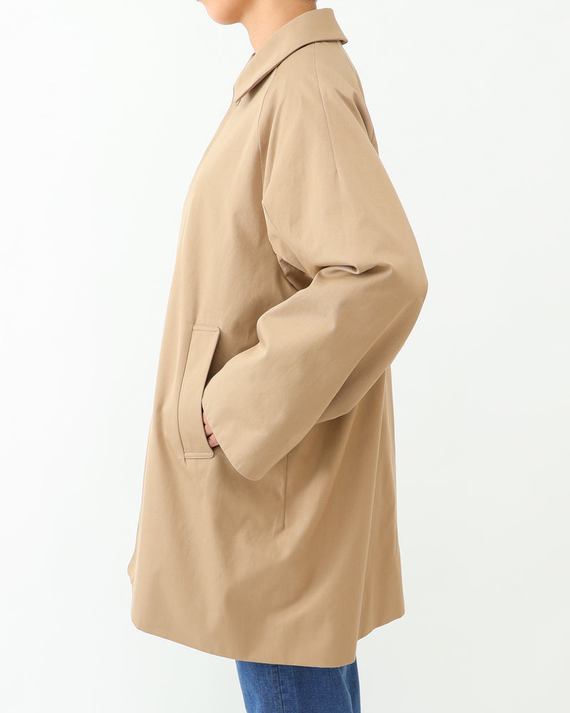 Balmacaan Coat Short