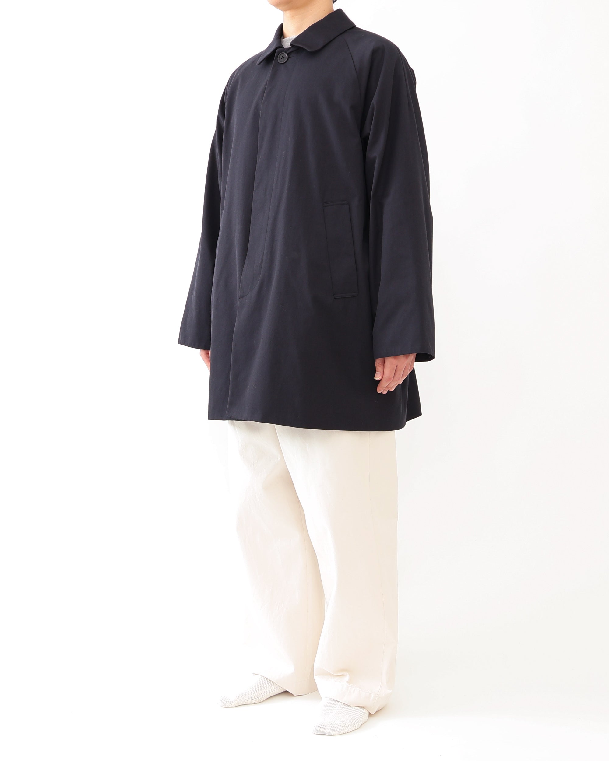 Balmacaan Coat Short – YAECAYA