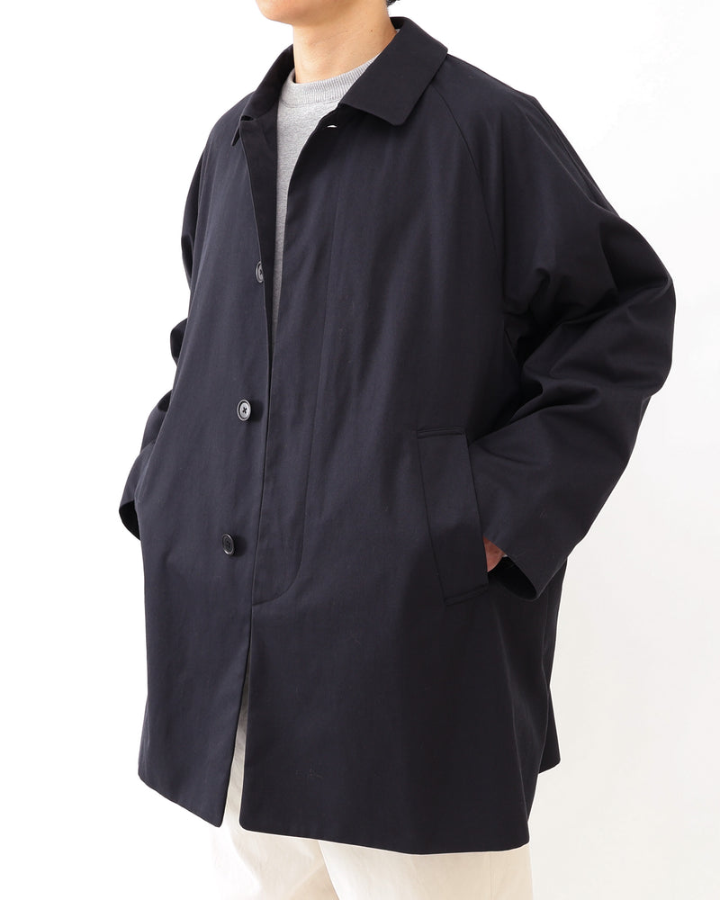 Balmacaan Coat Short