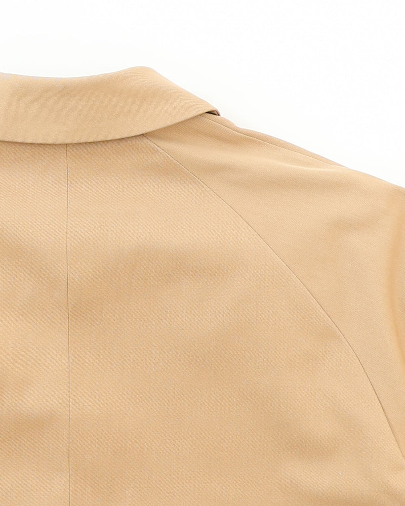 Balmacaan Coat Short