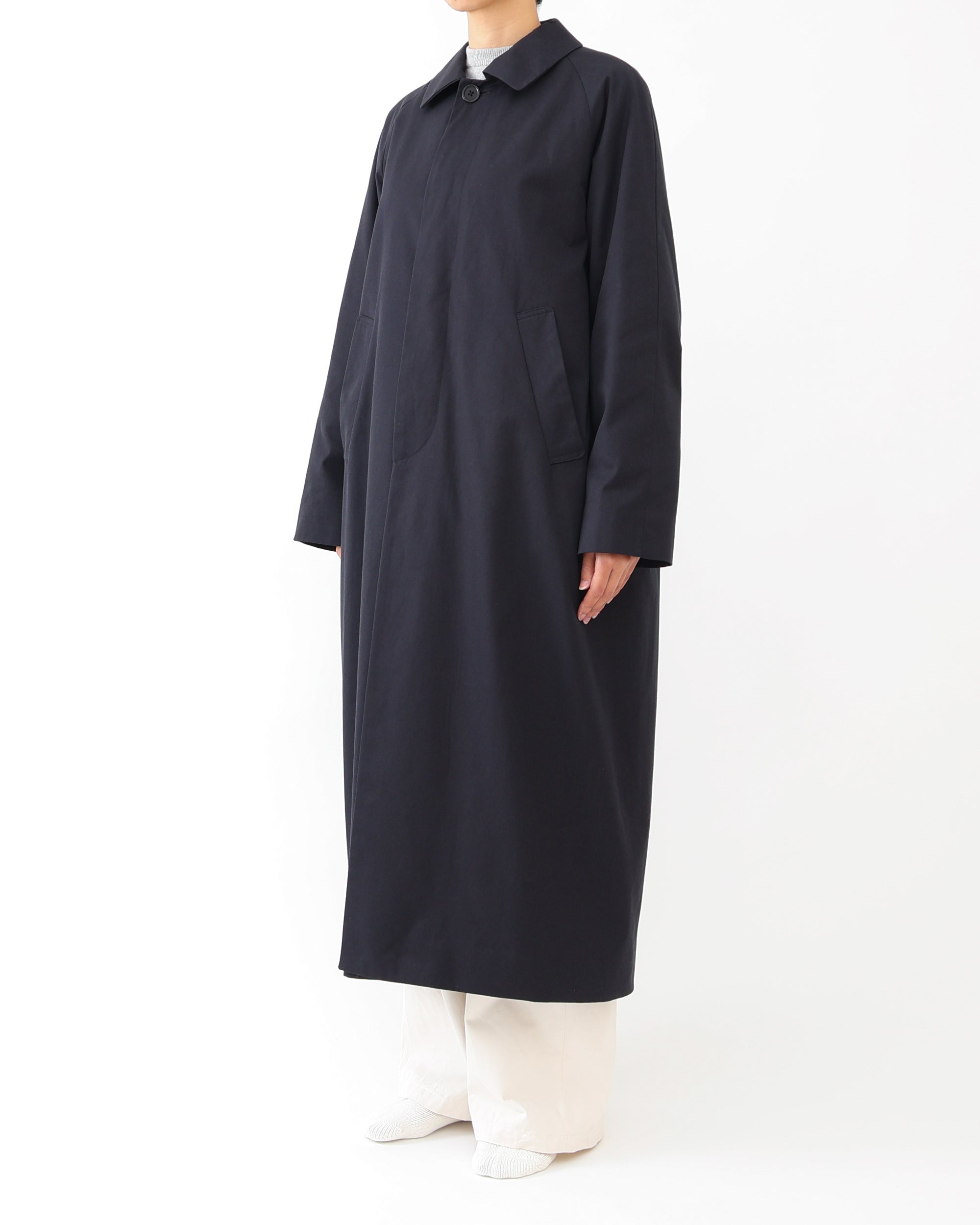 Balmacaan Coat Long – YAECAYA