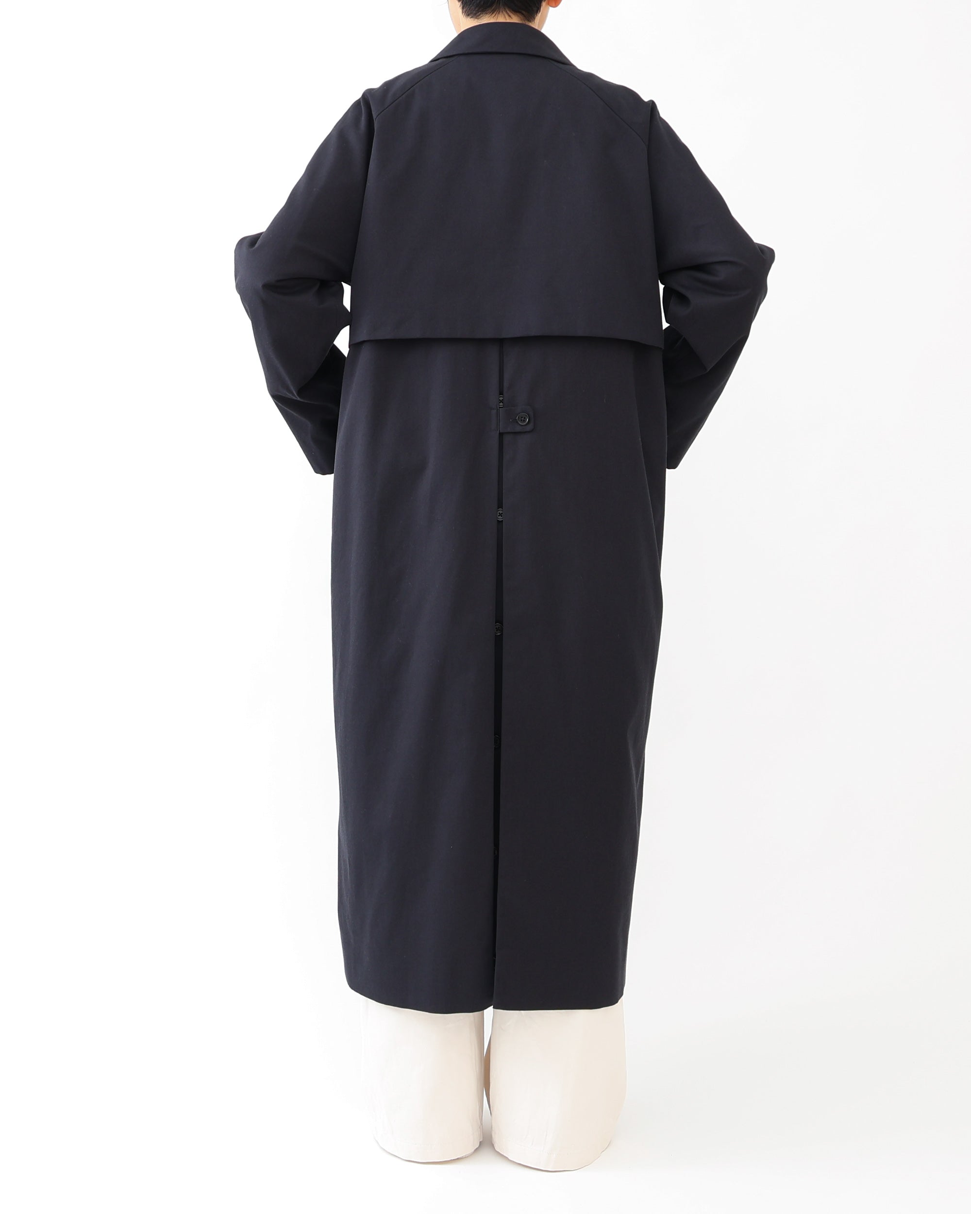 Balmacaan Coat Long – YAECAYA