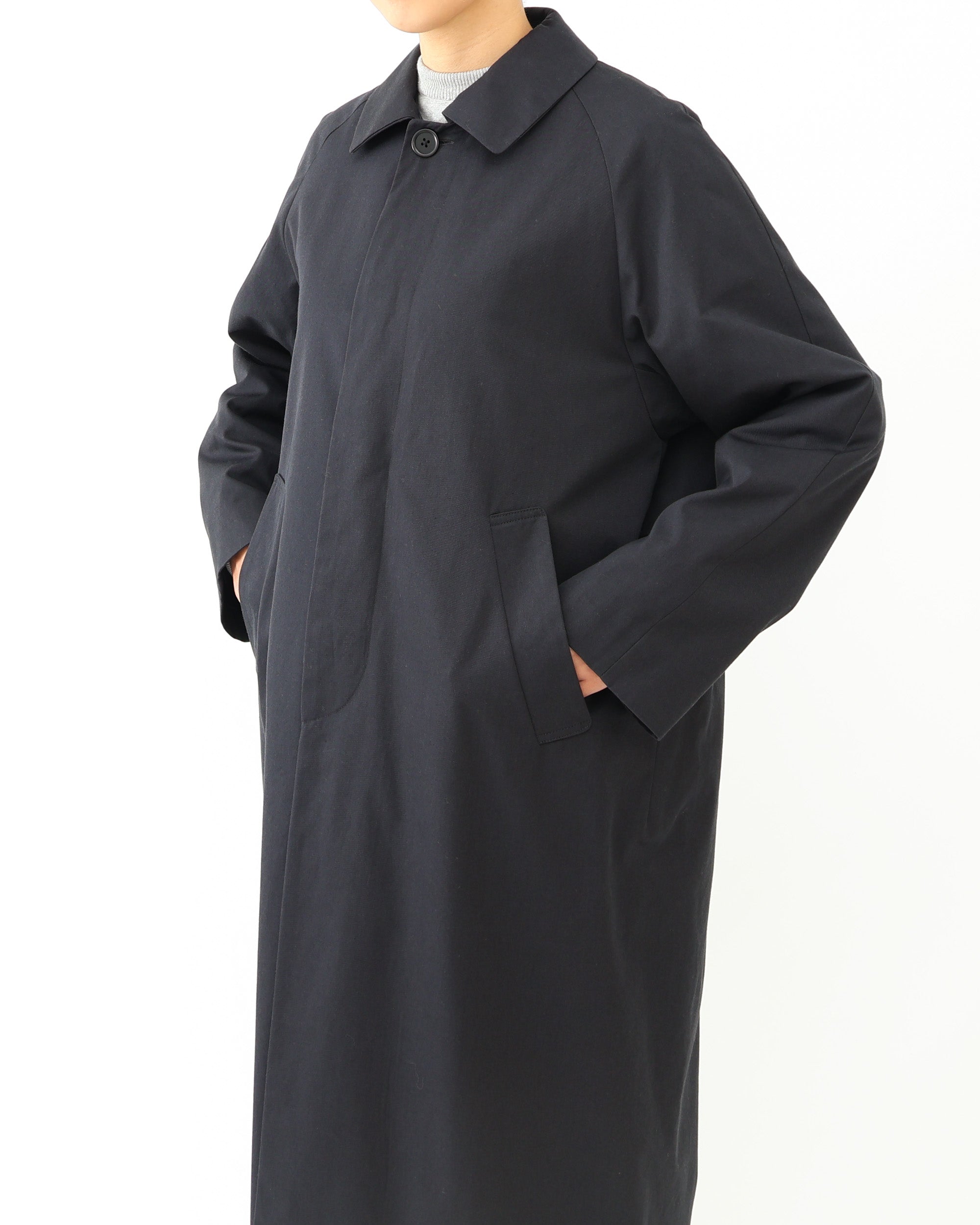Balmacaan Coat Long – YAECAYA