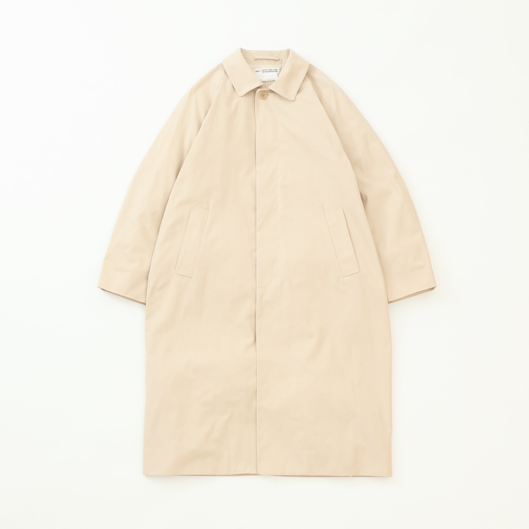 Balmacaan Coat Long – YAECAYA