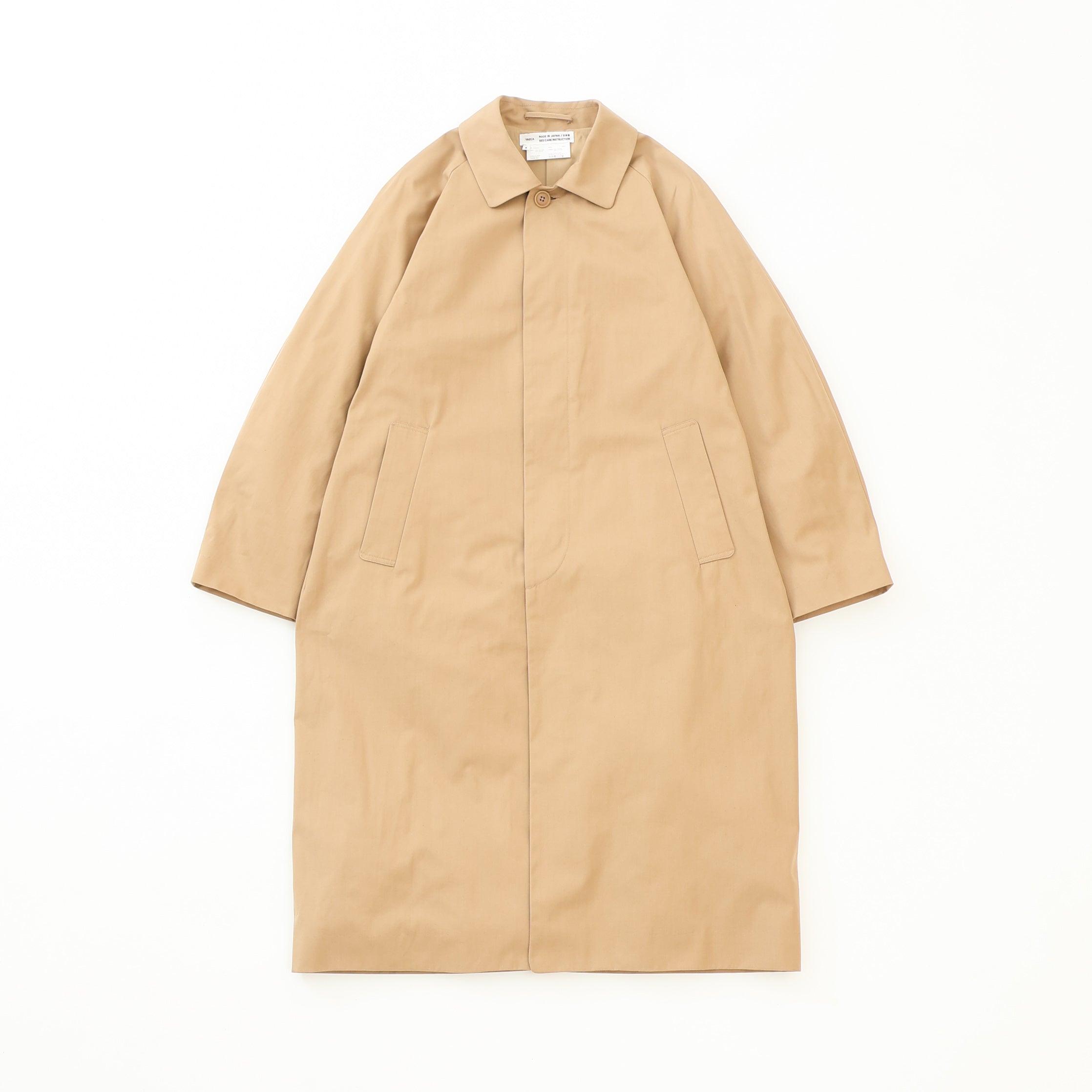 Balmacaan Coat Long – YAECAYA