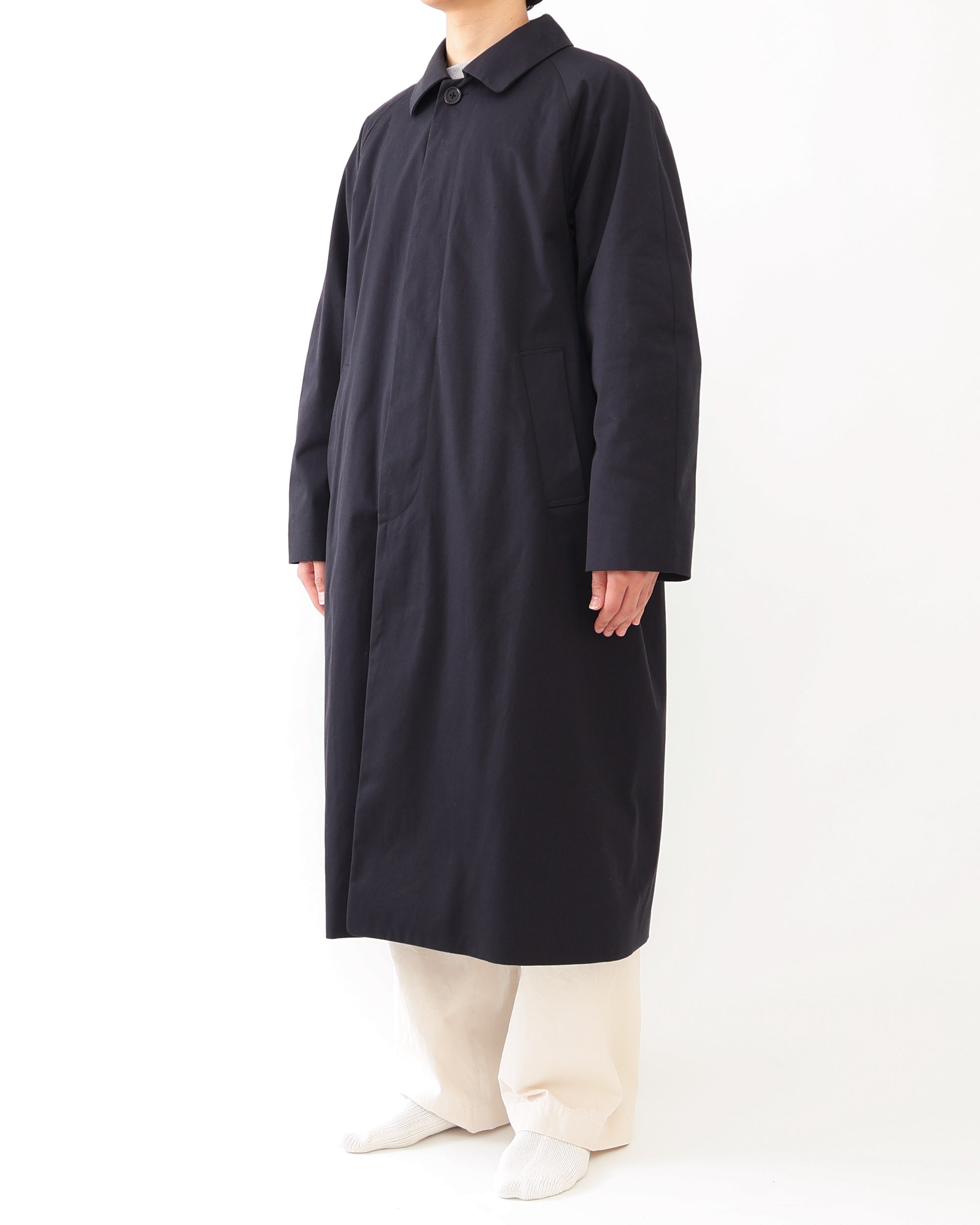Balmacaan Coat Long – YAECAYA