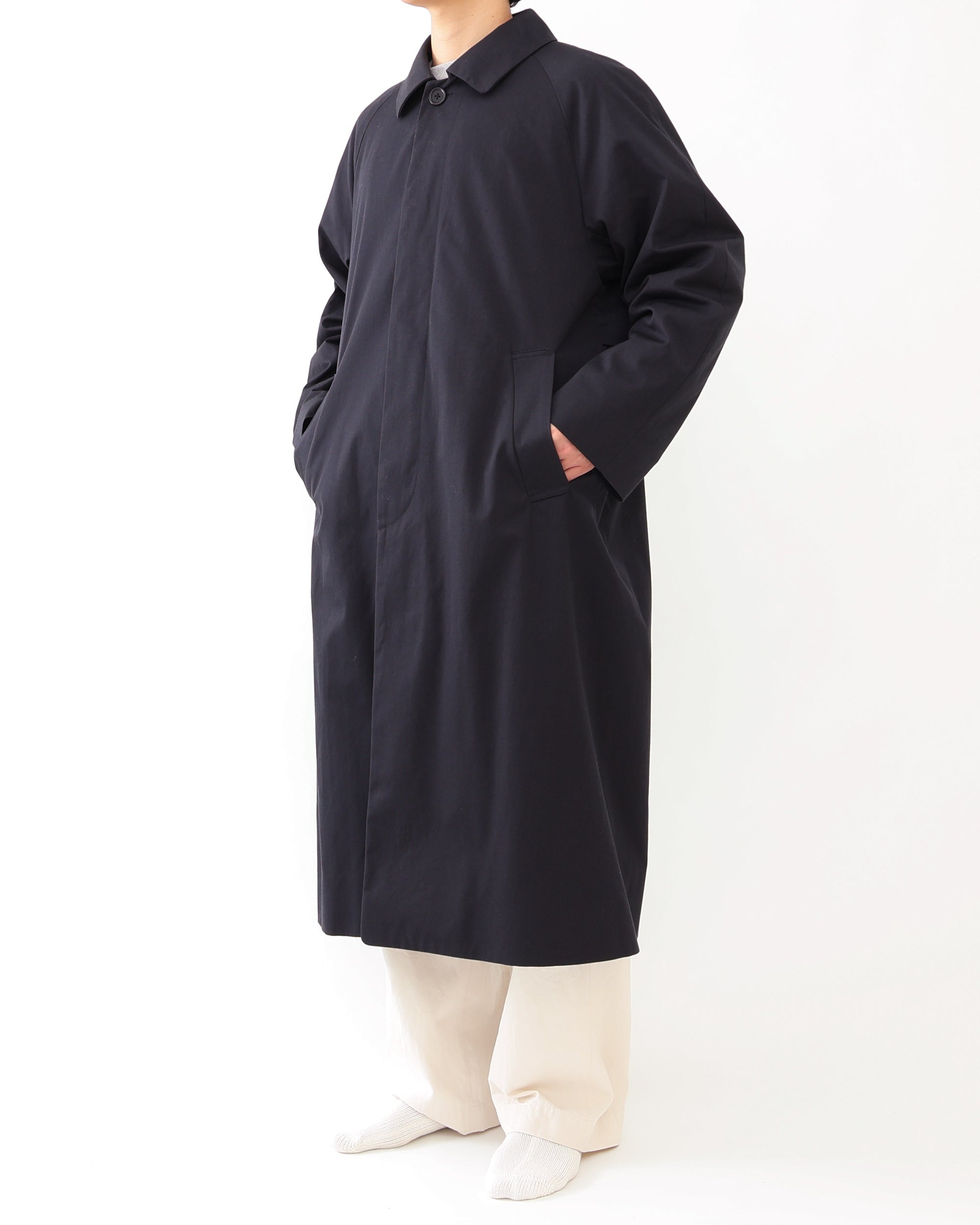 Balmacaan Coat Long – YAECAYA