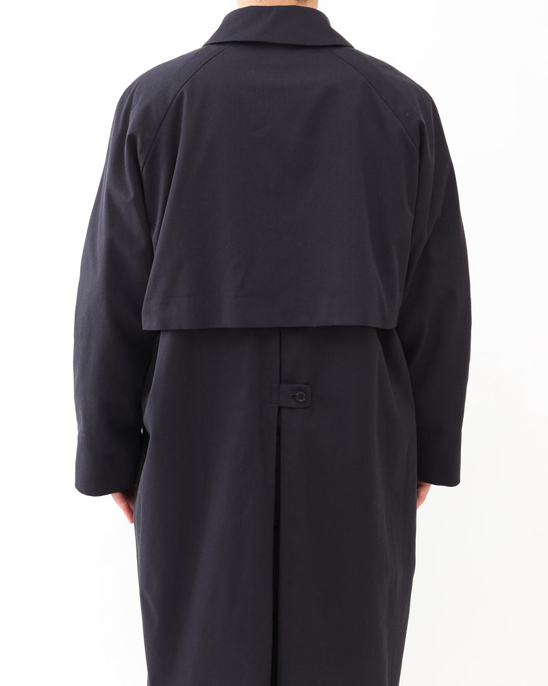 Balmacaan Coat Long
