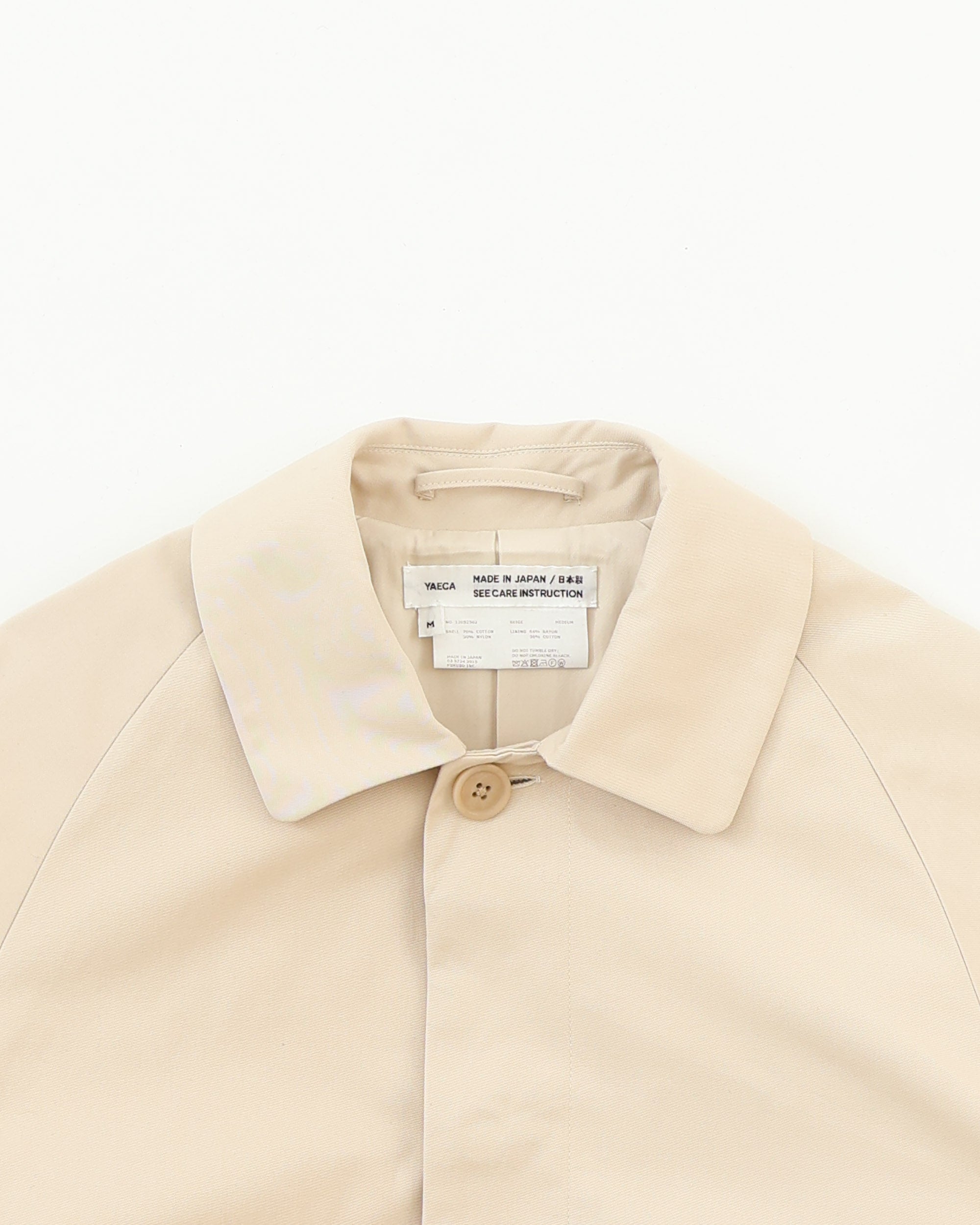 Balmacaan Coat Long – YAECAYA