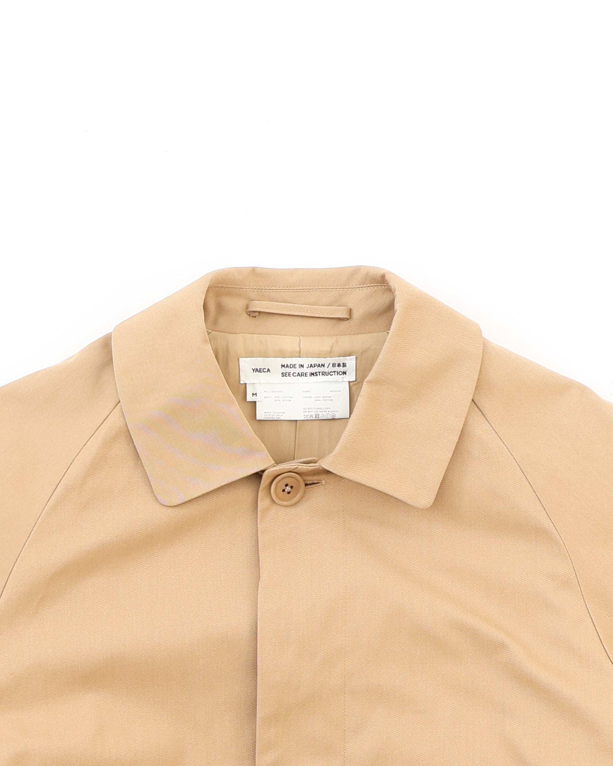 Balmacaan Coat Long – YAECAYA