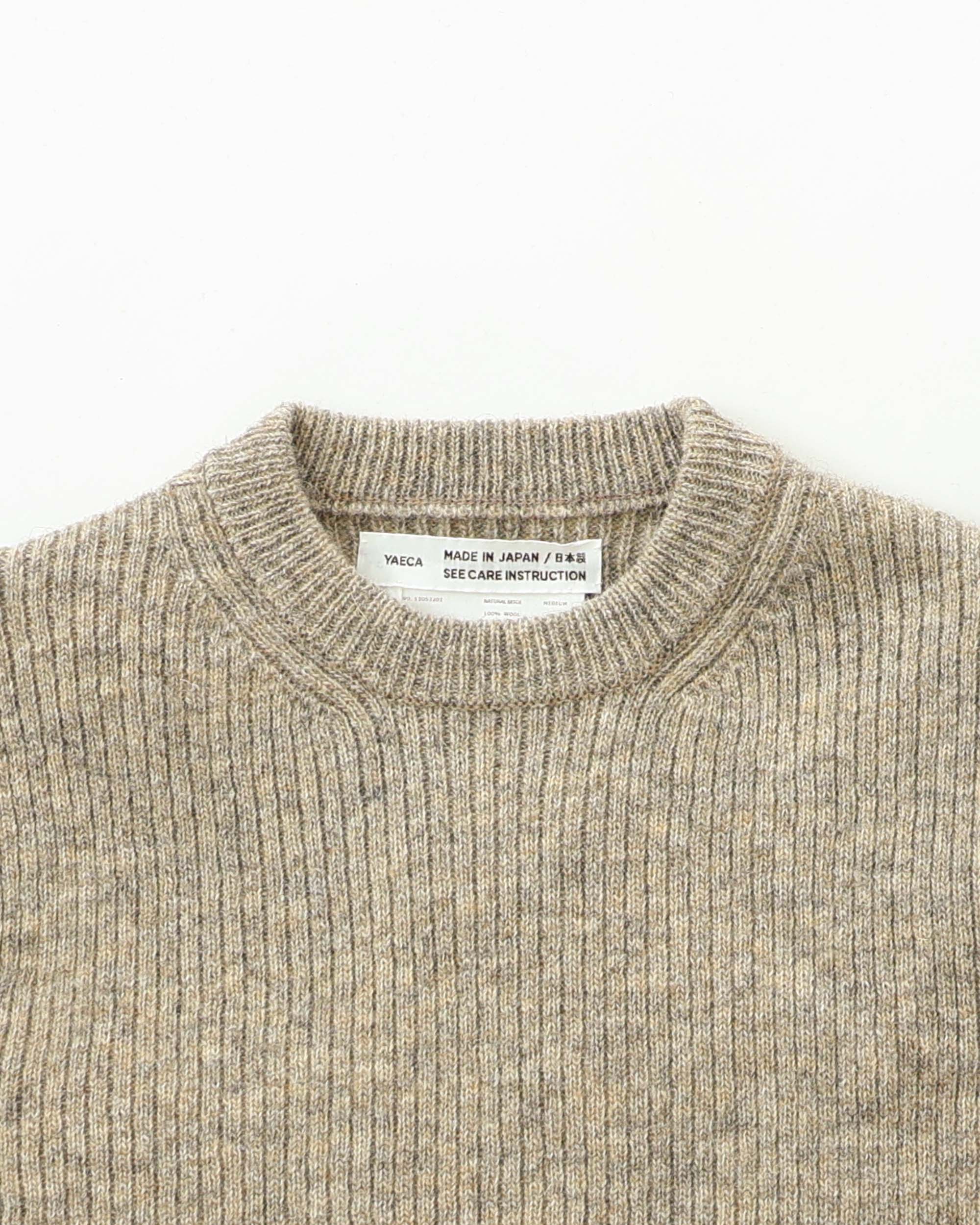 Natural Wool Knit – YAECAYA