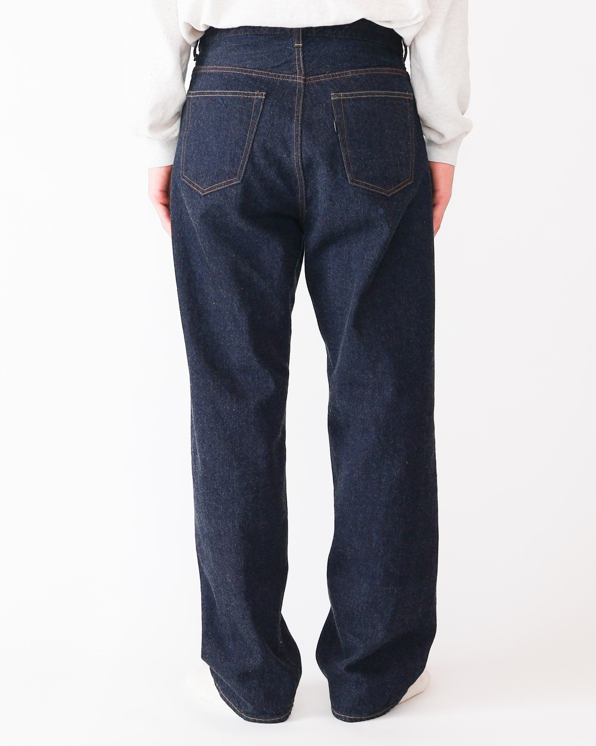 YAECA インディゴ ワイドストレートデニム YAECA - YAECA 14oz WIDE