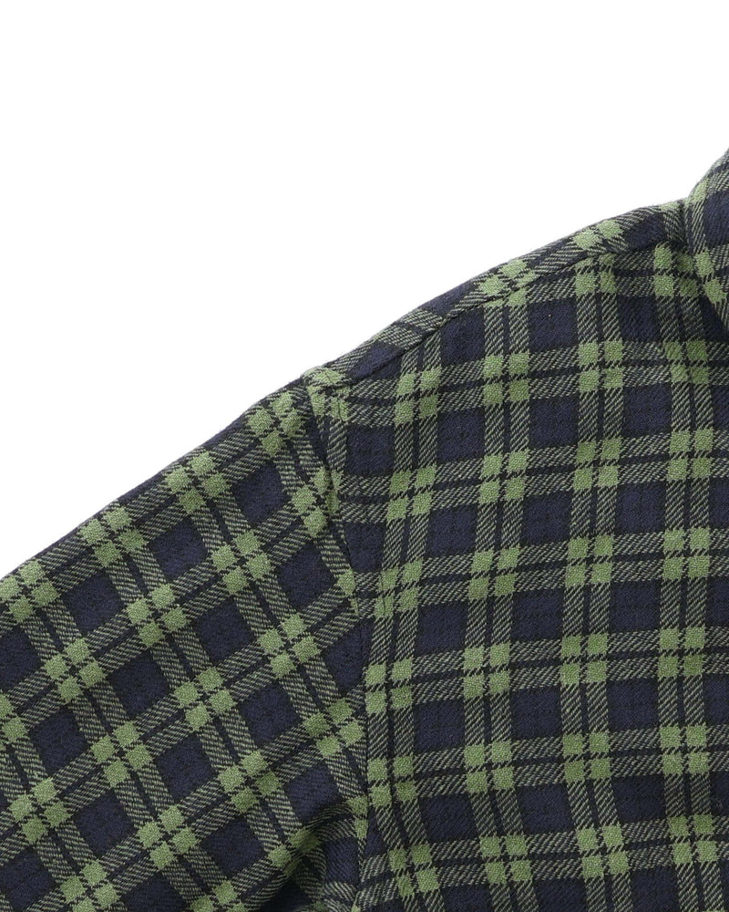 Wool Silk Tweed Comfort Shirt Extra Wide