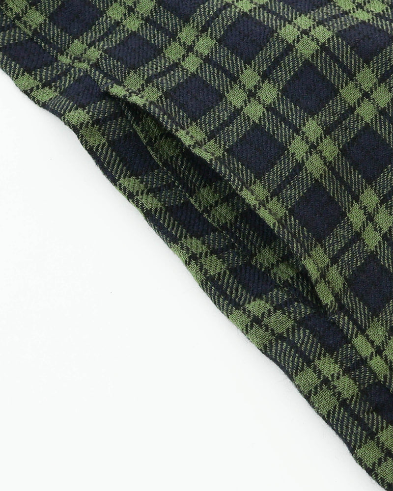 Wool Silk Tweed Comfort Shirt Extra Wide