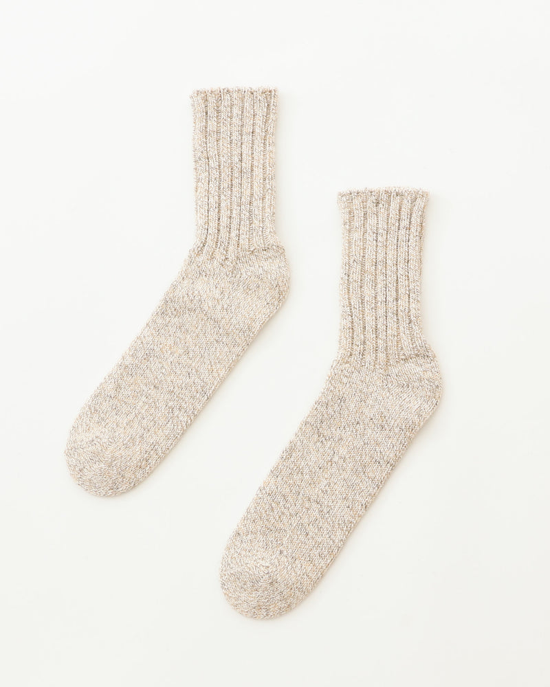 Cotton Wool Ribbed Socks