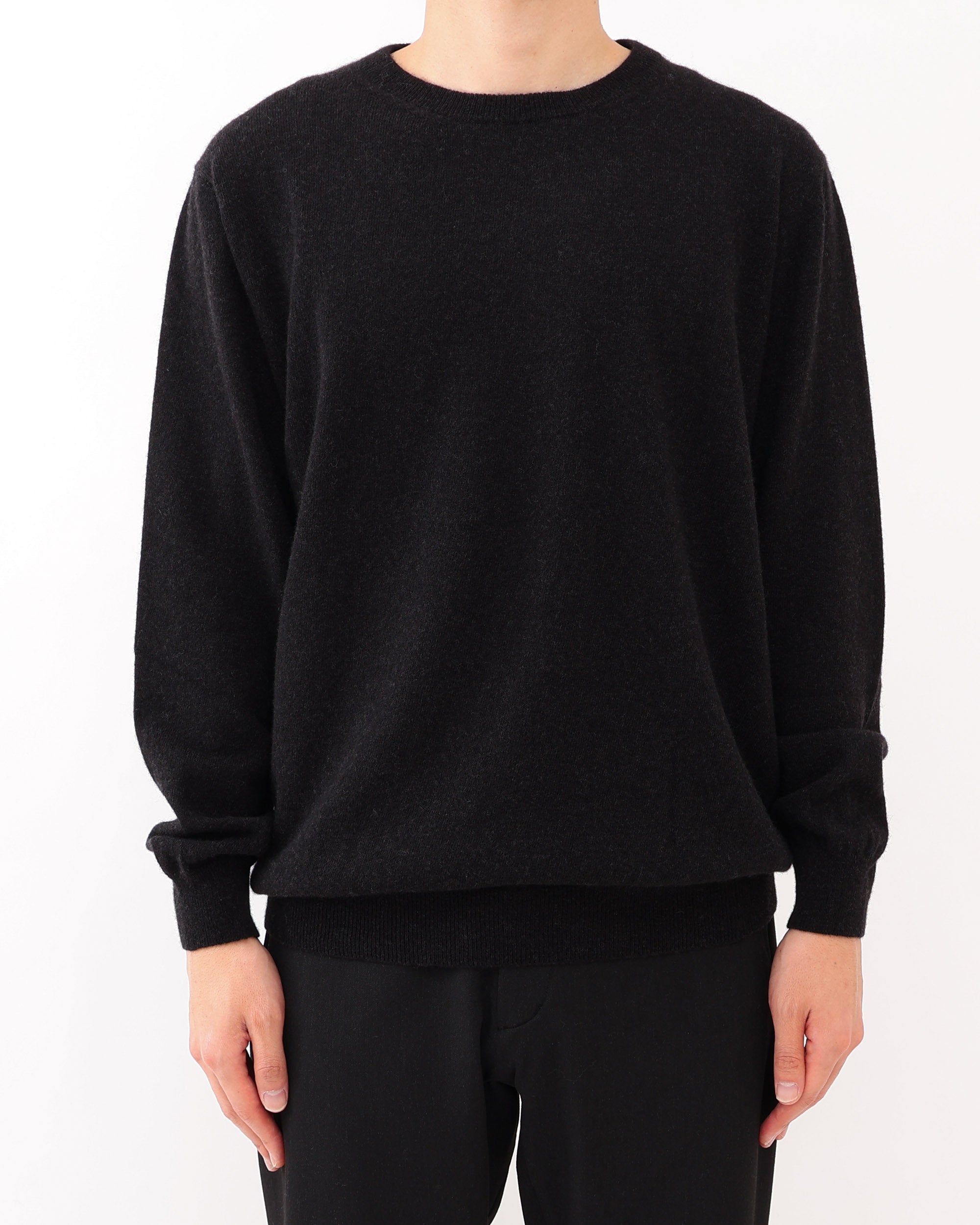 Cashmere 14G Knit - Crew Neck – YAECAYA
