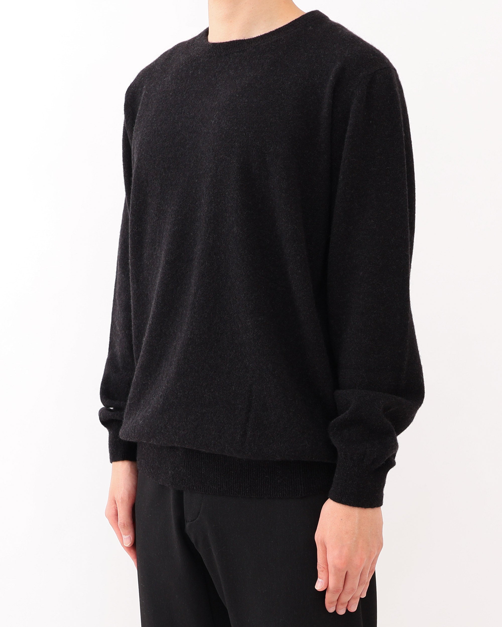 Cashmere 14G Knit - Crew Neck – YAECAYA