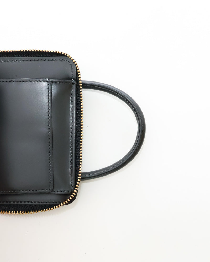 Full Zip Around Wallet With Handle