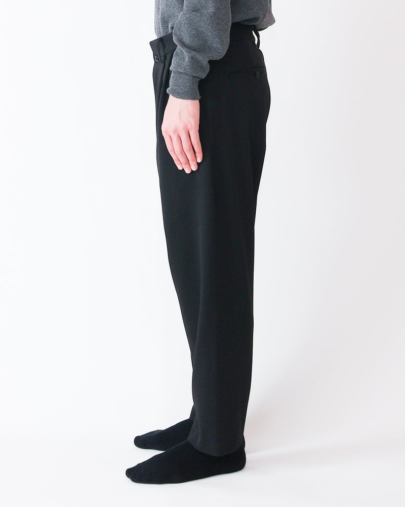 2-Way Two-Tuck Tapered Trousers