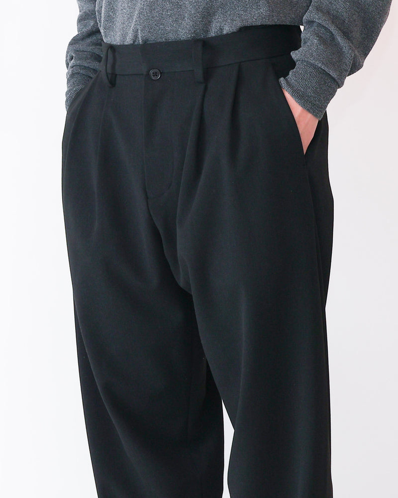 2-Way Two-Tuck Tapered Trousers