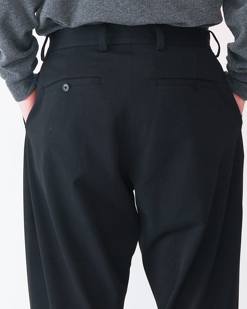 2-Way Two-Tuck Tapered Trousers