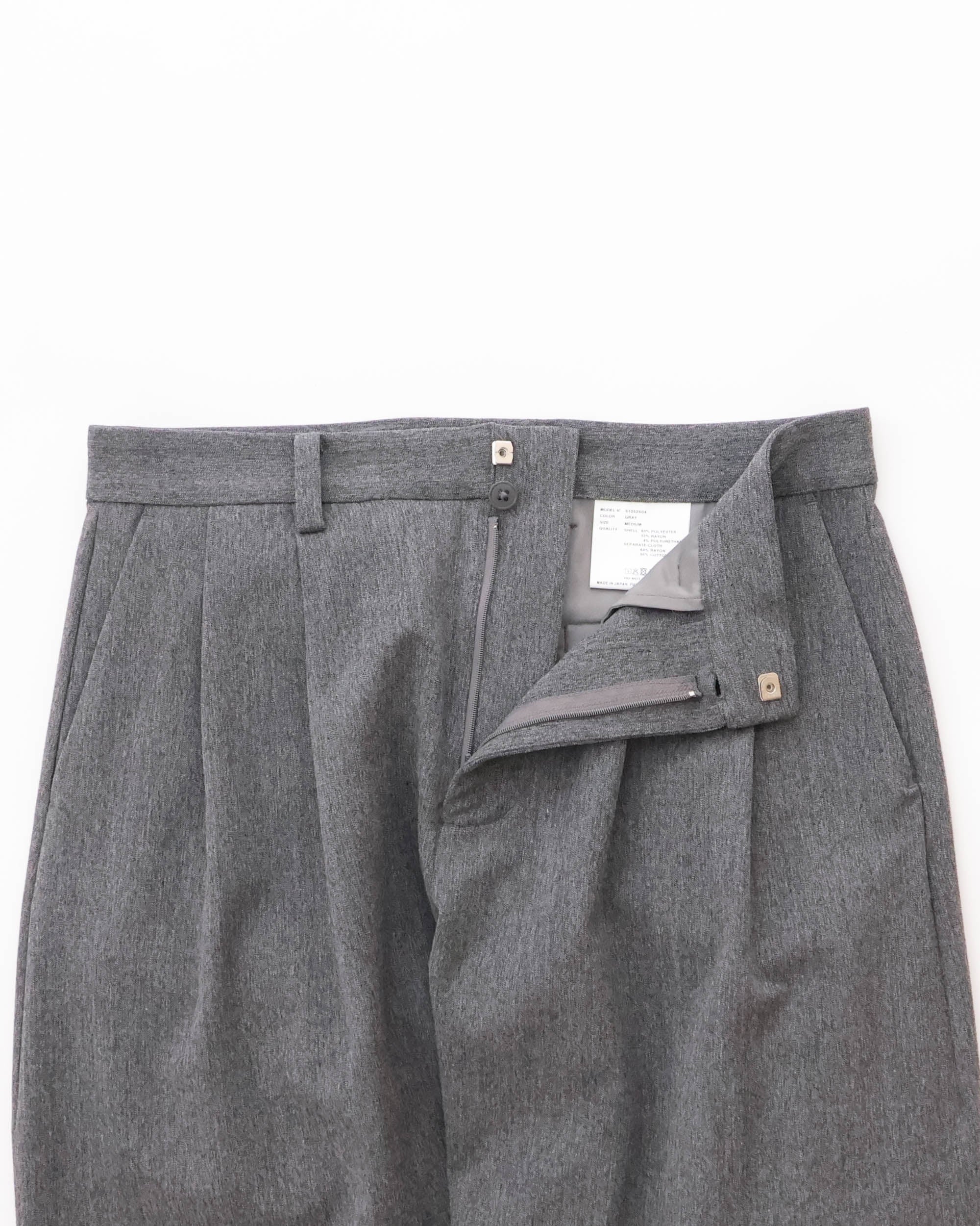 2-Way Two-Tuck Tapered Trousers – YAECAYA