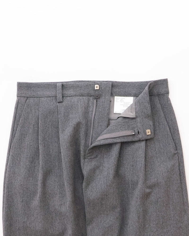 2-Way Two-Tuck Tapered Trousers