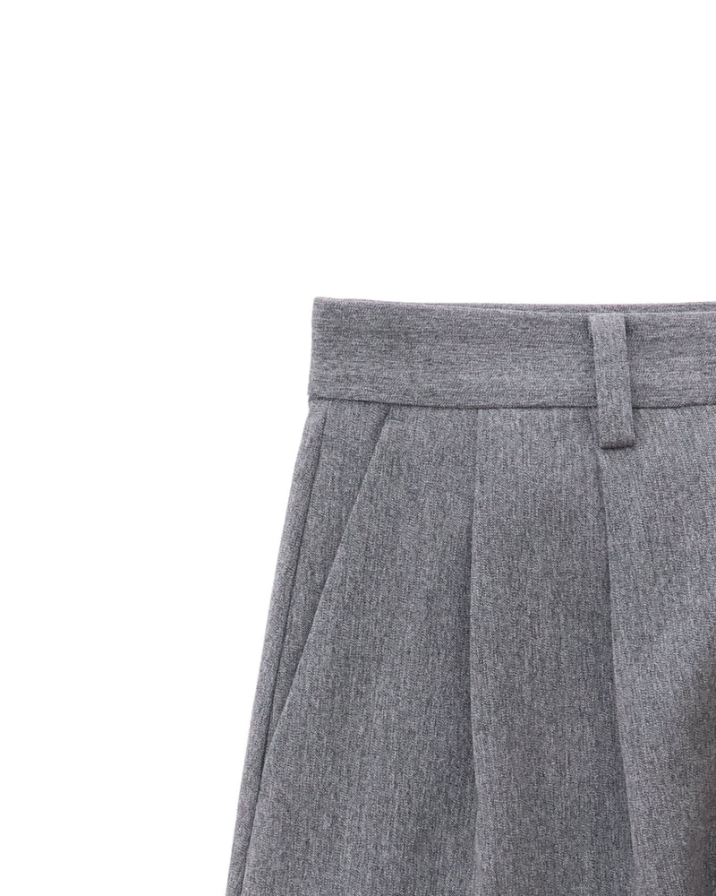 2-Way Two-Tuck Tapered Trousers