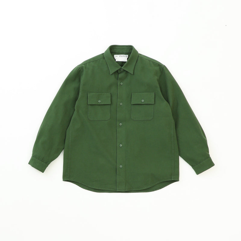 Button Shirt Flap Pocket