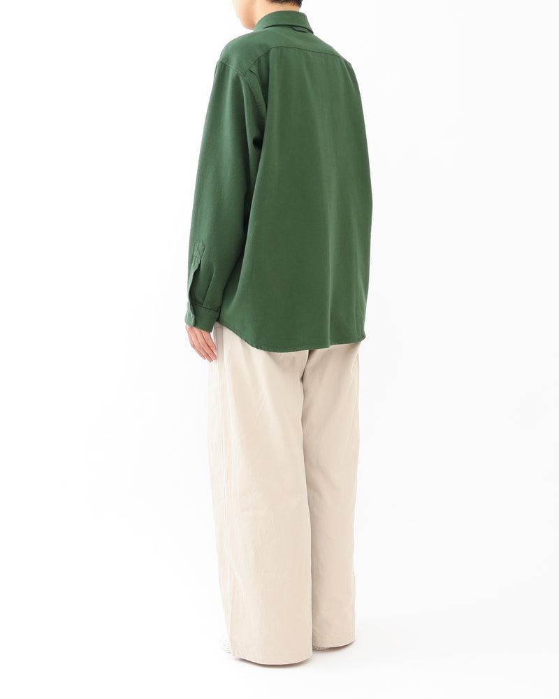 Button Shirt Flap Pocket