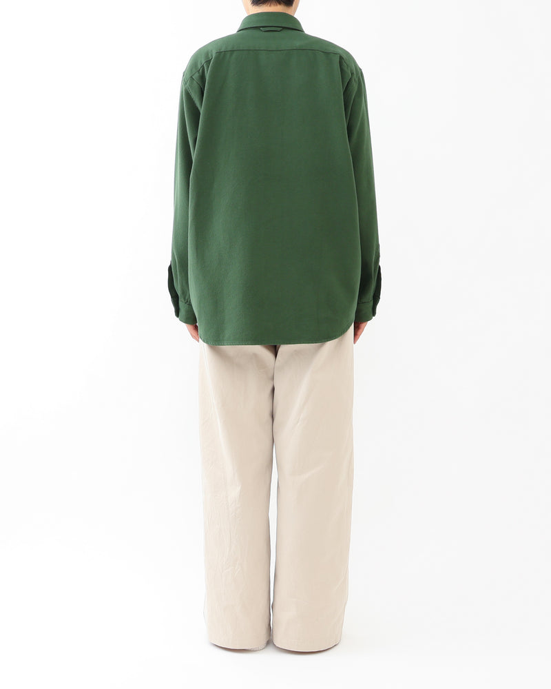 Button Shirt Flap Pocket