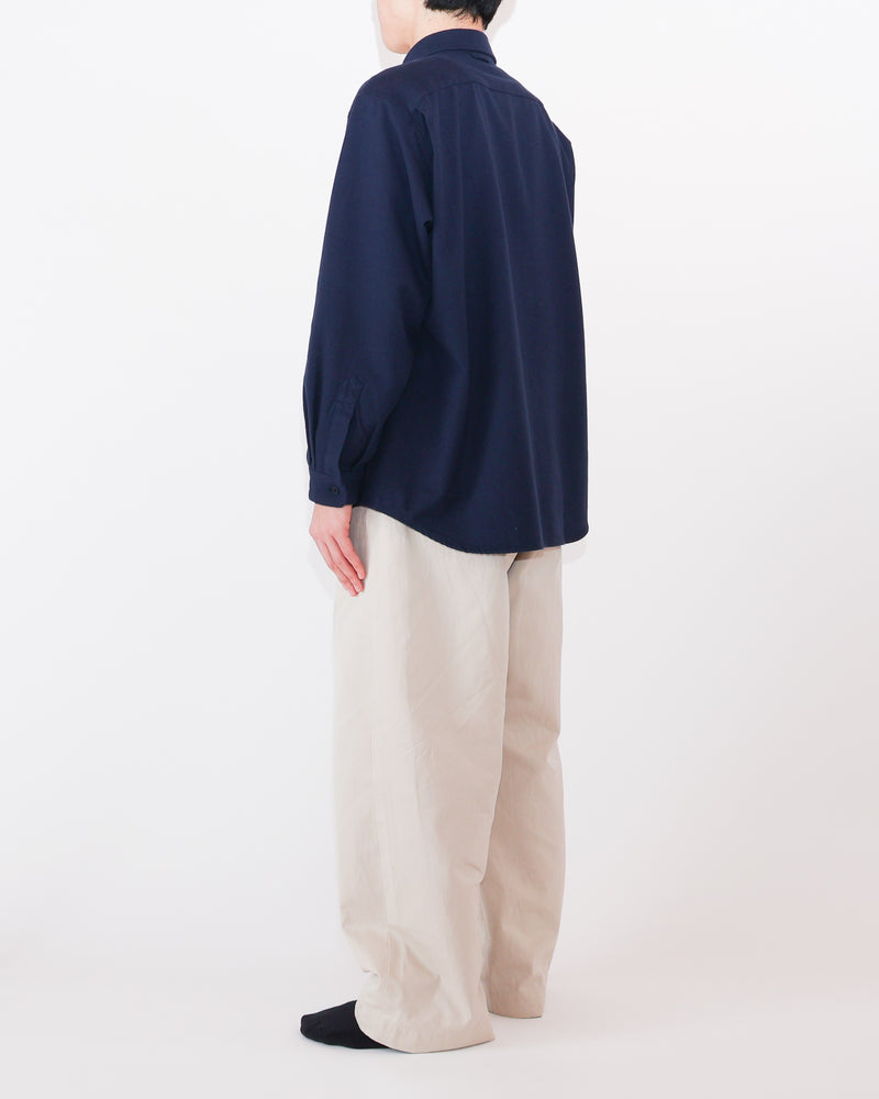 Button Shirt Flap Pocket