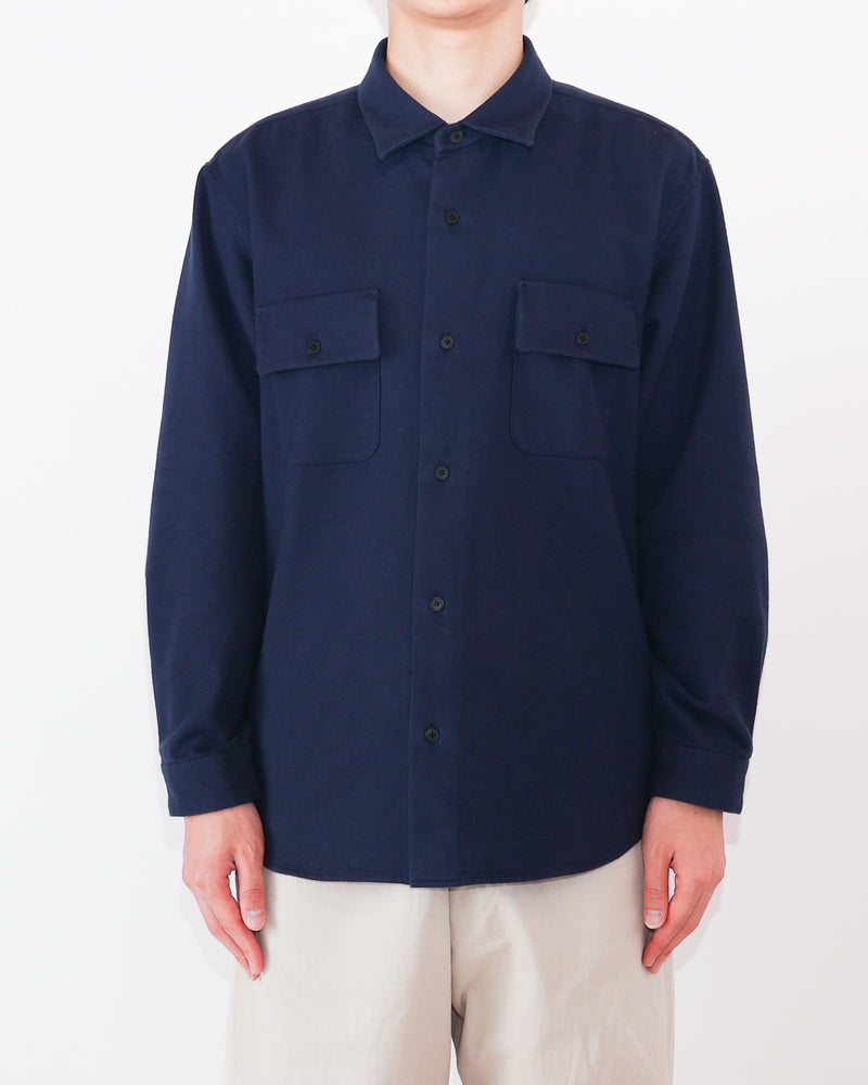 Button Shirt Flap Pocket