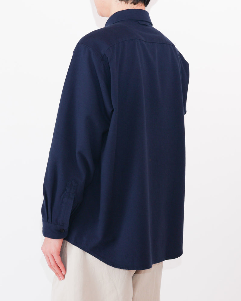 Button Shirt Flap Pocket