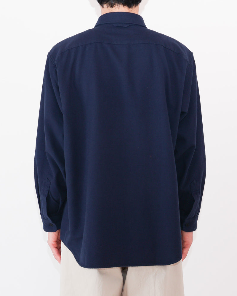 Button Shirt Flap Pocket