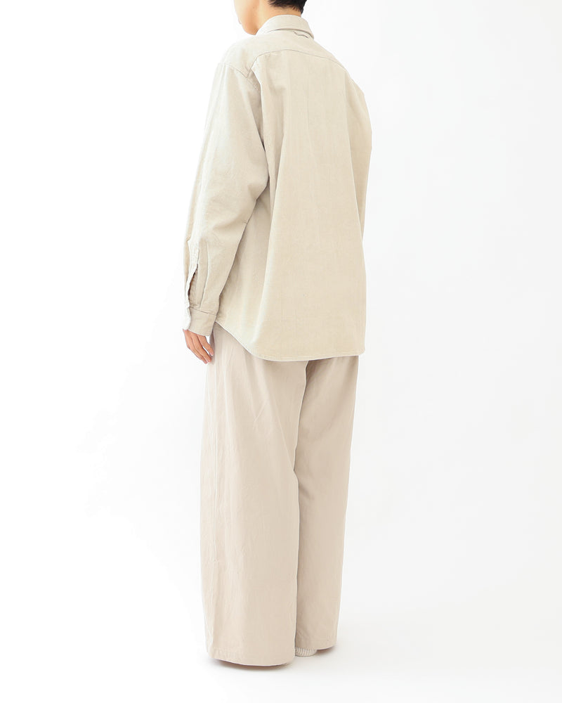 Button Shirt Flap Pocket