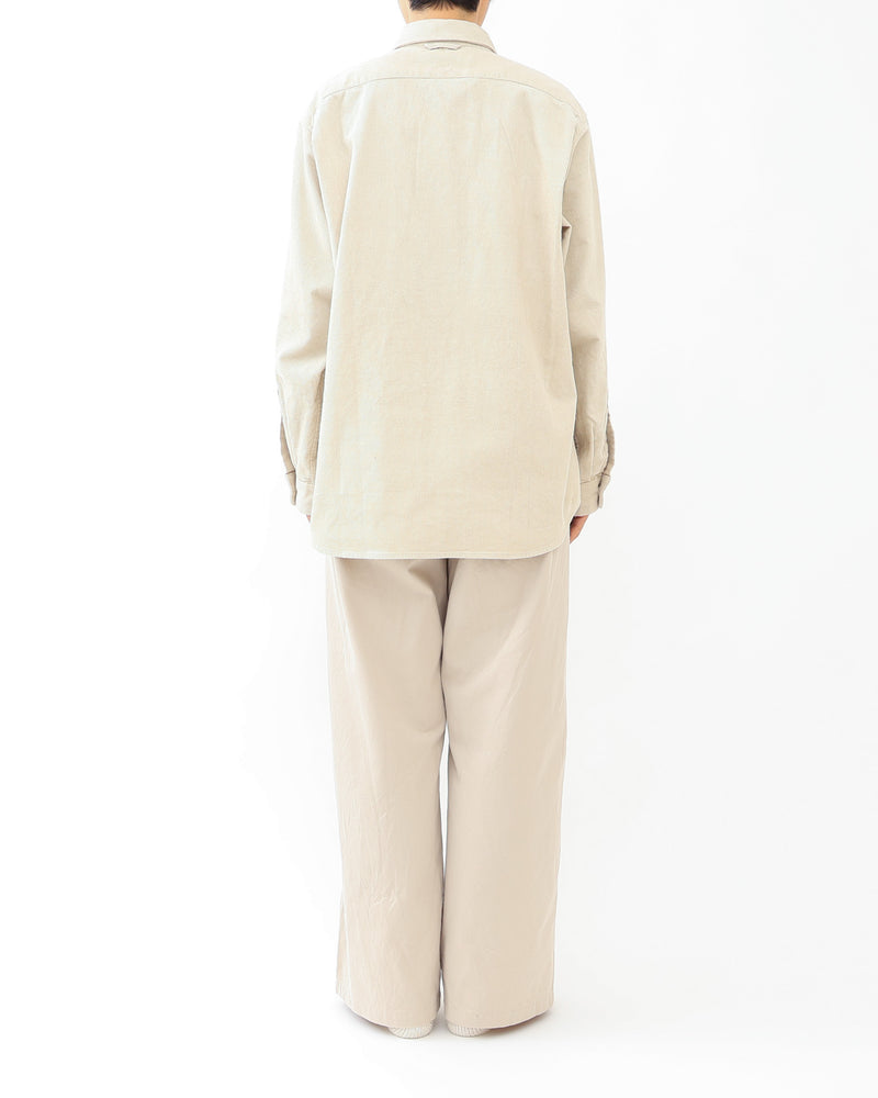 Button Shirt Flap Pocket