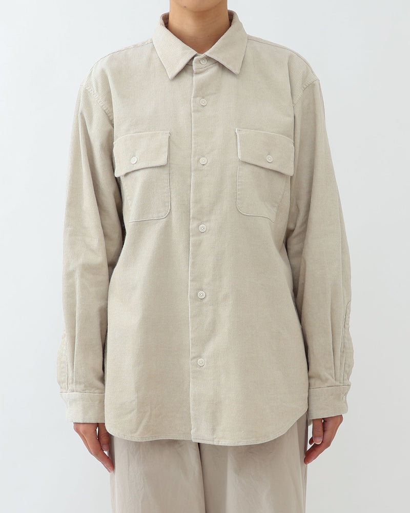 Button Shirt Flap Pocket