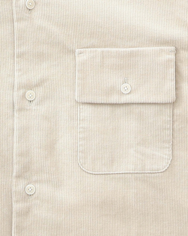 Button Shirt Flap Pocket