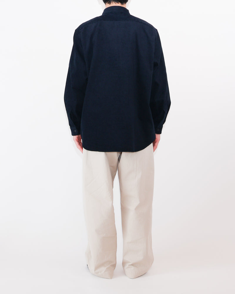 Button Shirt Flap Pocket