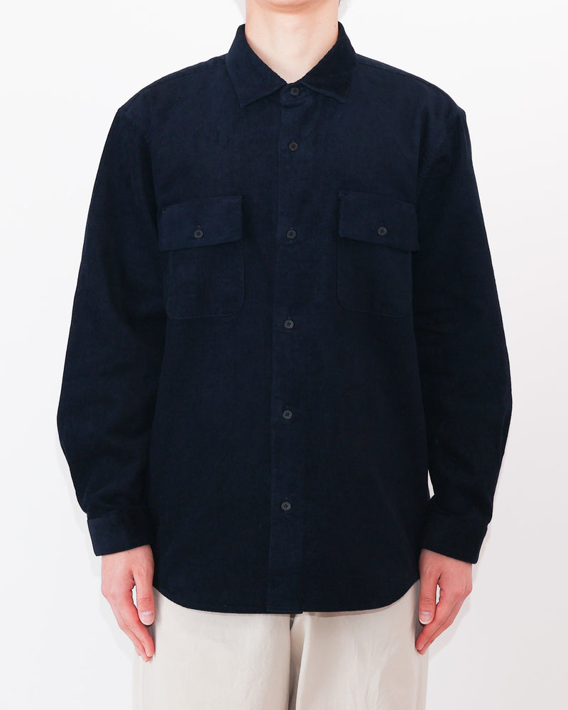 Button Shirt Flap Pocket